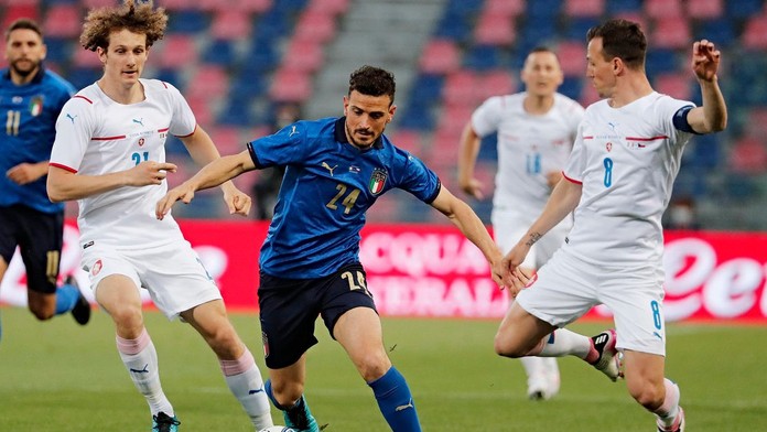 Propadák v přípravě. Čeští fotbalisté dostali od Itálie čtyři branky