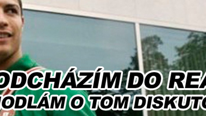 Ronaldo: Odejdu do Realu!