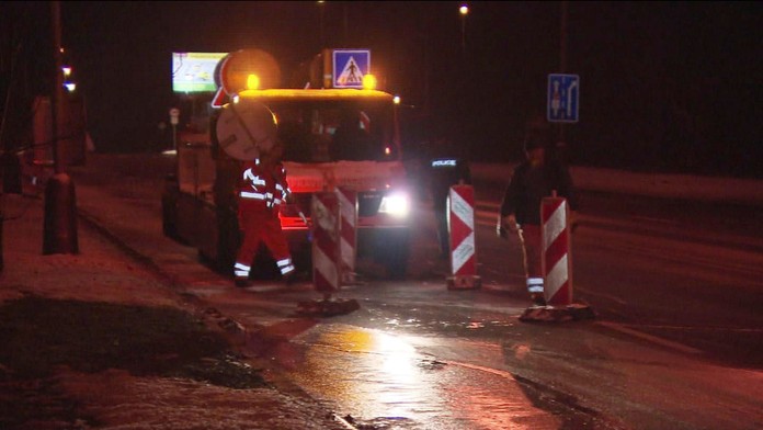 V Praze praskl vodovodní řad! Stovka domácností je bez vody