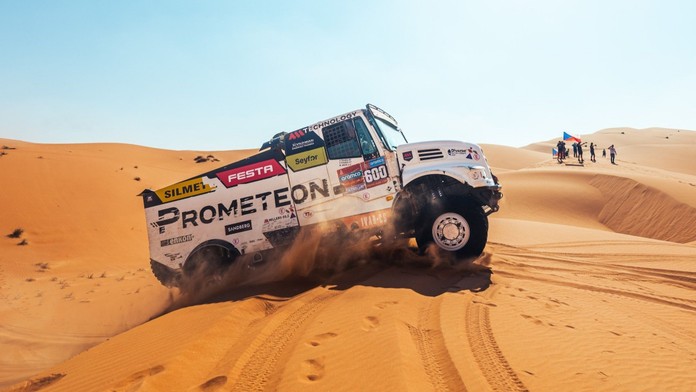 Kamion Martina Macíka na Rally Dakar