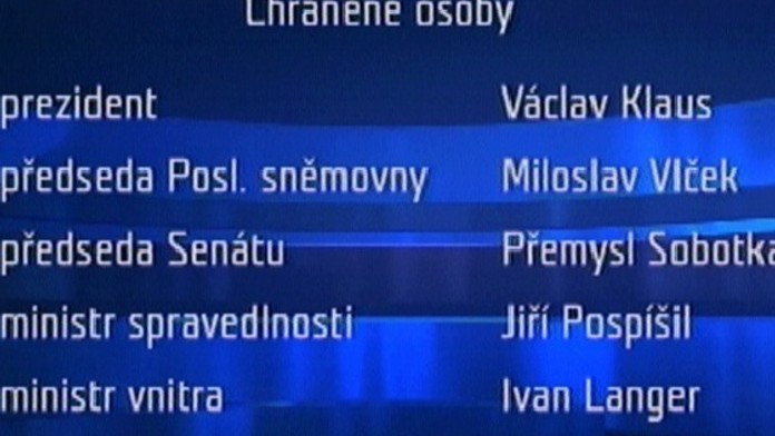 Příliš ministrů, málo osobních strážců