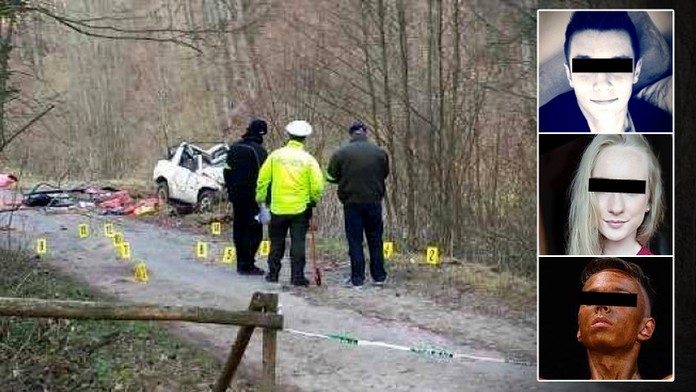 Devět školáků sedlo do vraku a rozjelo se. Při nehodě tři zemřeli