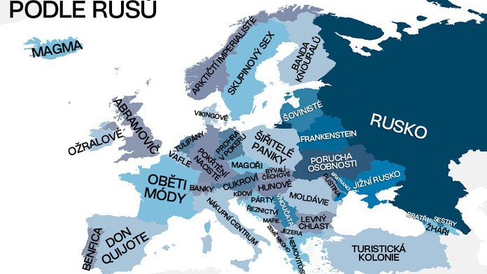 Jak Čechy vidí Rusové? Co si myslí o Evropě? MAPA PŘEDSUDKŮ