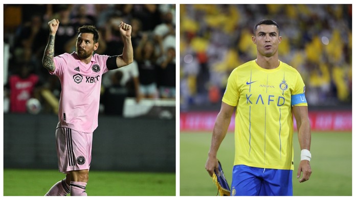 Lionel Messi a Cristiano Ronaldo