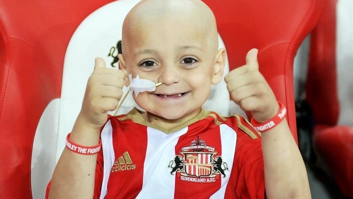 Nemocný Bradley si splní sen! Vítat ho bude slavné Wembley