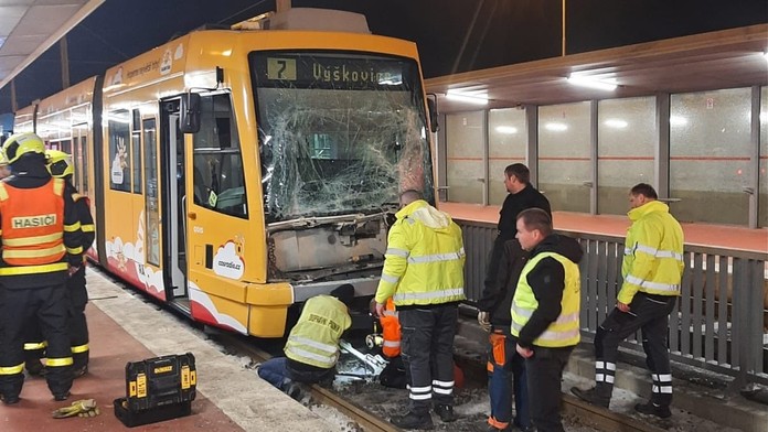 Srážka tramvají ve Svinově