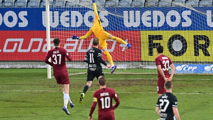 Sparta pod Vrbou poprvé ztratila, remízu jí zachránilo několik tyčí