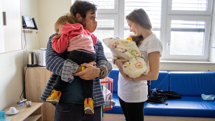 Krásná zpráva od slalomáře Hradilka. Partnerka mu porodila druhé dítě