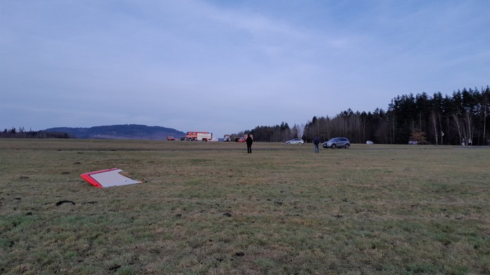 Na Liberecku se zřítilo ultralehké letadlo. 51letý pilot zemřel