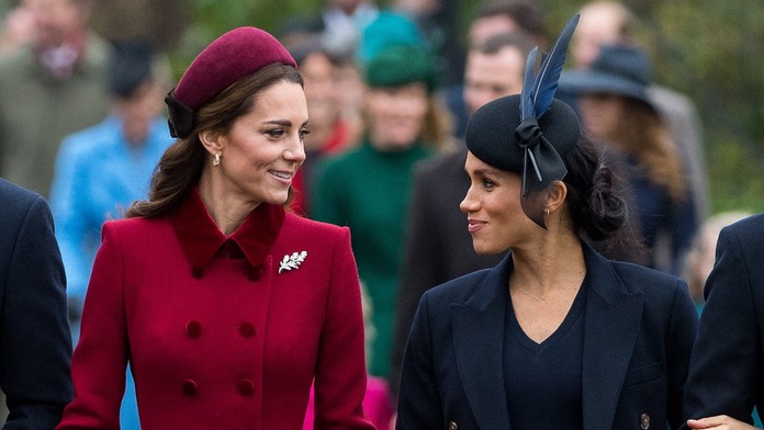 Kate Middleton a Meghan Markle