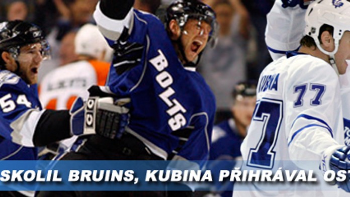 Prospal skolil Bruins, Kubina přihrával ostošest