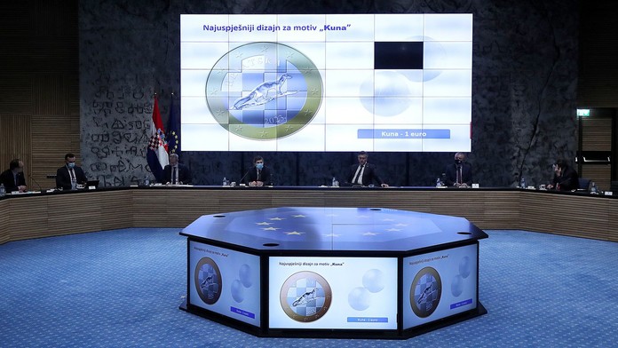 Podívejte se, jak mají vypadat chorvatské euromince. Hned způsobily skandál