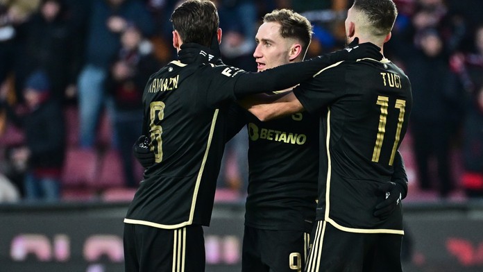 Sparta porazila osmifinalistu LM. Kodaň po ostrém faulu Vavra dohrávala v deseti