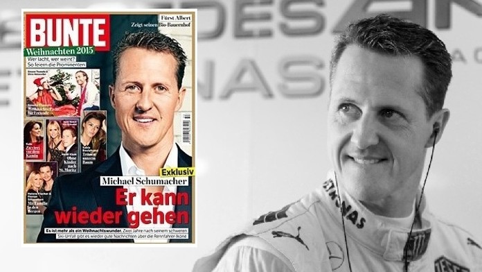 Odporná hra: Schumacher může chodit, tvrdí list. Pravda je ale jiná