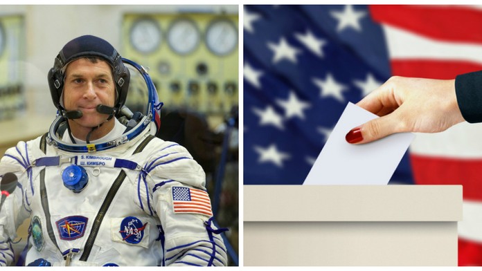 Hlasy i z vesmíru! Volby se nenechávají ujít ani astronauti