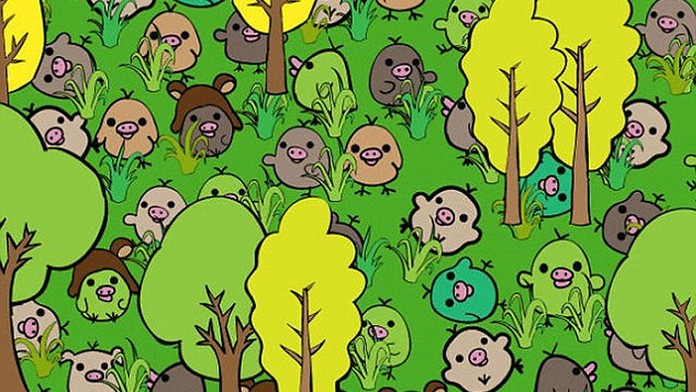 Hlavolamy válcují internet: Najdete prasátko mezi ptáky?