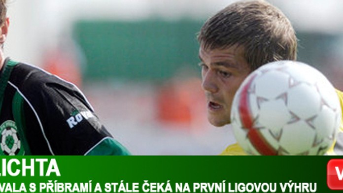 TŘETÍ PLICHTA: Sparta remizovala v Příbrami a na výhru stále čeká