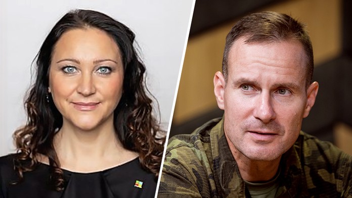 Michaela Opltová a Karel Řehka