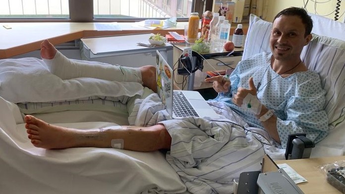 39 šroubů v těle! Podmol je jako Robocop a lékaři pouští ho domů