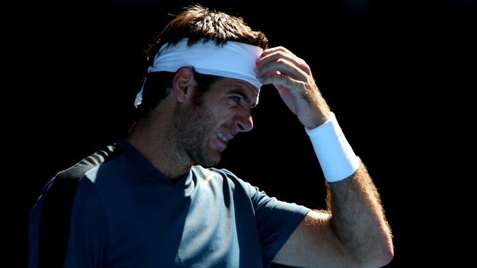 To je machr! Del Potro fotil při zápase fanynku, a ještě stihl vyhrát