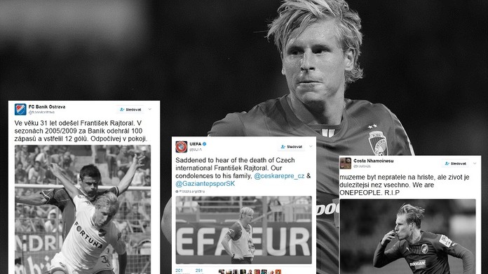 Vzkazy pro Františka: Truchlí spoluhráči, soupeři i celá UEFA