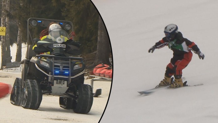 Lyžařka v Krkonoších srazila 8letou dívku. Policie hledá svědky