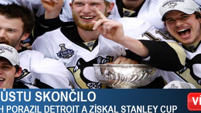 VIDEO: Pittsburgh porazil Detroit a získal Stanley Cup