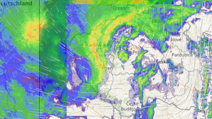Na radaru se objevil záhadný úkaz. Meteoroložka vysvětlila, o co se jedná
