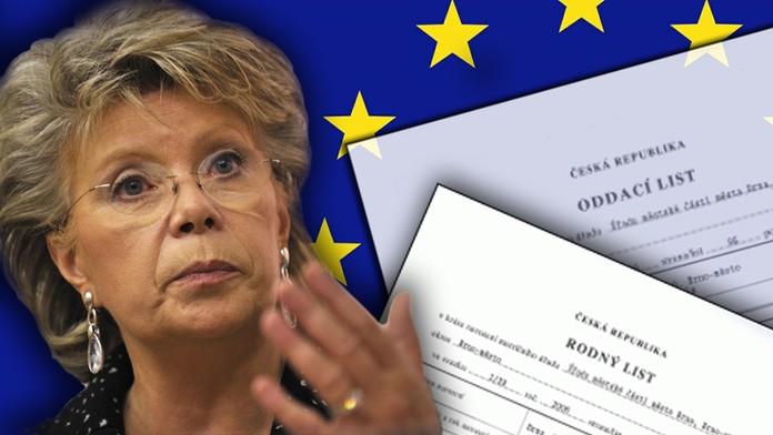 EU chce sjednotit rodné a oddací listy