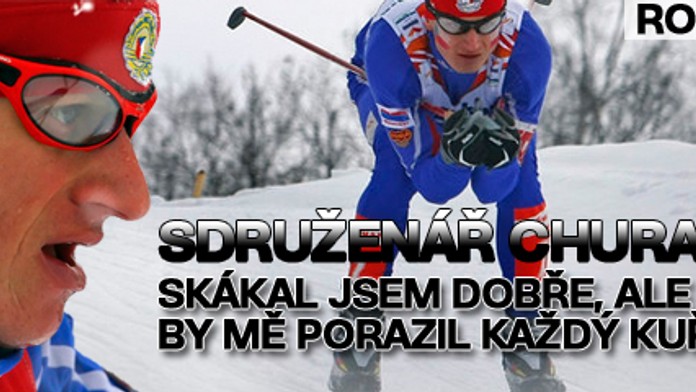 Churavý: Skákal jsem dobře, ale v běhu by mě porazil každý kuřák