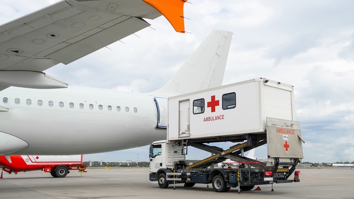 Ambulance u letadla