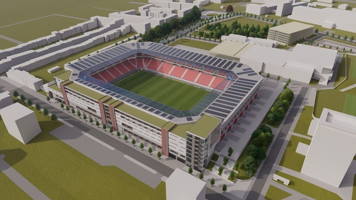 Brno už ví, jak má vypadat nová aréna na fotbal! Měla by stát v roce 2025