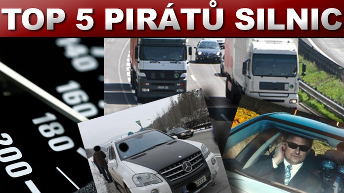 VIDEOHITPARÁDA: TOP 5 pirátů silnic roku 2010