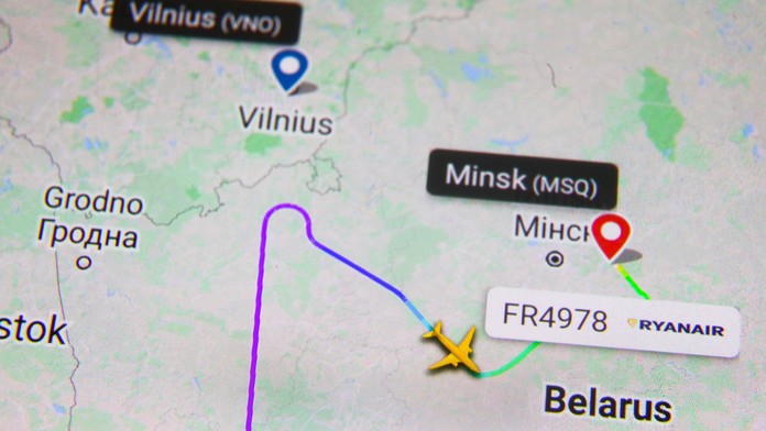 USA obvinily běloruské představitele z odklonění letu s disidentem Pratasevičem