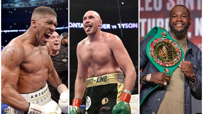 Boxeřští rivalové Joshua a Fury se spojí, aby Wilder dostal nakládačku