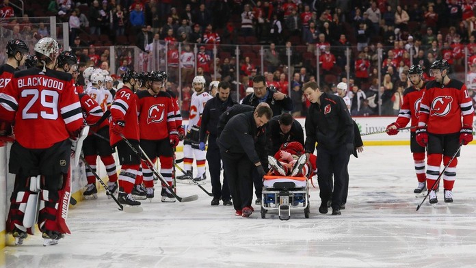 Strach v New Jersey: Frolík popsal děsivé zranění hráče Devils!