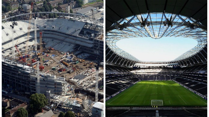 Je hotovo! Tottenham oznámil otevření nového White Hart Lane!