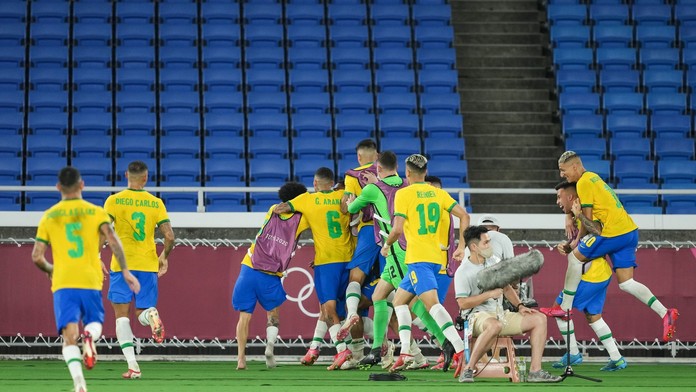 Brazílie slaví olympijské zlato. Španělsko přetlačila v prodloužení