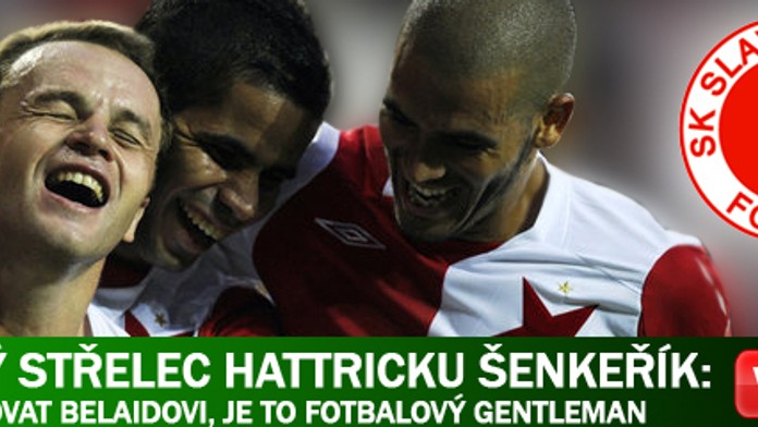 Šenkeřík: Chci poděkovat Belaidovi, je to fotbalový gentleman