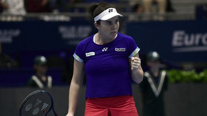 Tenistka Linda Nosková reprezentuje Česko na Billie Jean King Cupu