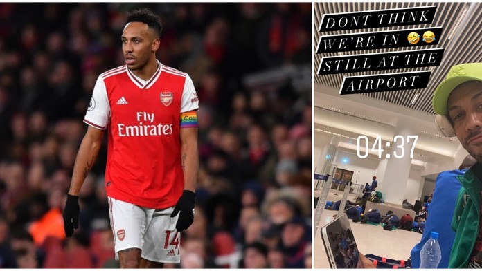 Tvrdá noc pro repre Gabonu! Kanga i Aubameyang museli spát na letišti