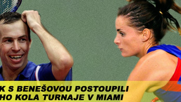 Češi drtí Miami: dva mezi 16 nejlepšími, Benešová v osmičce