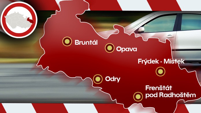 SJÍZDNOST SILNIC: Silnice v Moravskoslezském kraji jsou sjízdné, někde zůstává zledovatělá vrstva