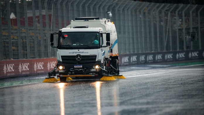 Sao Paulo F1 déšť