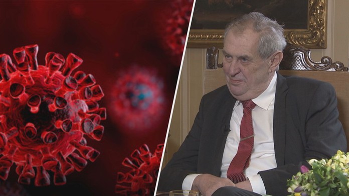 Zeman promluvil o koronaviru. Vyzval lidi, aby nepanikařili a nezlehčovali situaci
