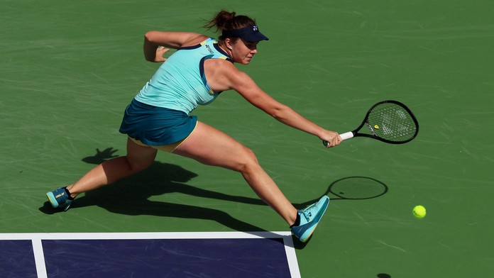 Nosková dostala kanára od světové jedničky. Lehečka jde v Indian Wells dál