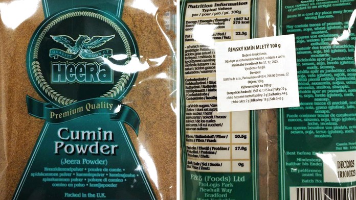 Římský kmín obsahuje pesticidy v nadlimitním množství