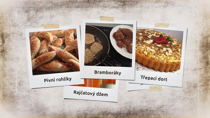 Rychlovky Ládi Hrušky: Pivní rohlíky, bramboráky a dort