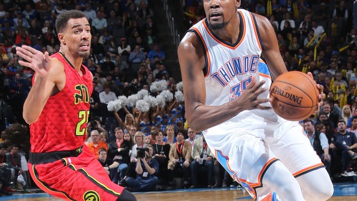 Durant zapsal triple-double! Šlágr tak patřil Oklahomě