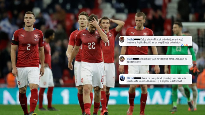 Dřeváci! Fotbalisté to za debakl od fanoušků pořádně schytali